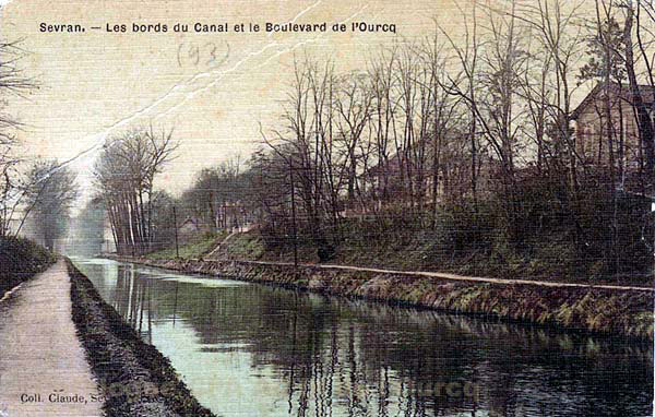 Sevran. - Les bords du Canal et le Boulevard de l'Ourcq